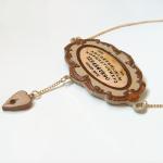 Large Ouija Board Pendant a..