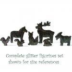 Black Squirrel Figurine wit..