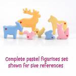 Light Pink Fox Figurine wit..