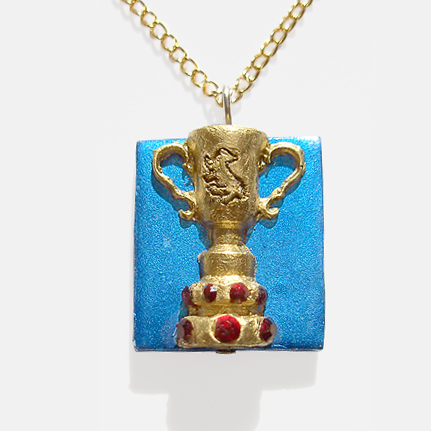 Harry Potter Hufflepuff's Cup Horcrux Necklace 